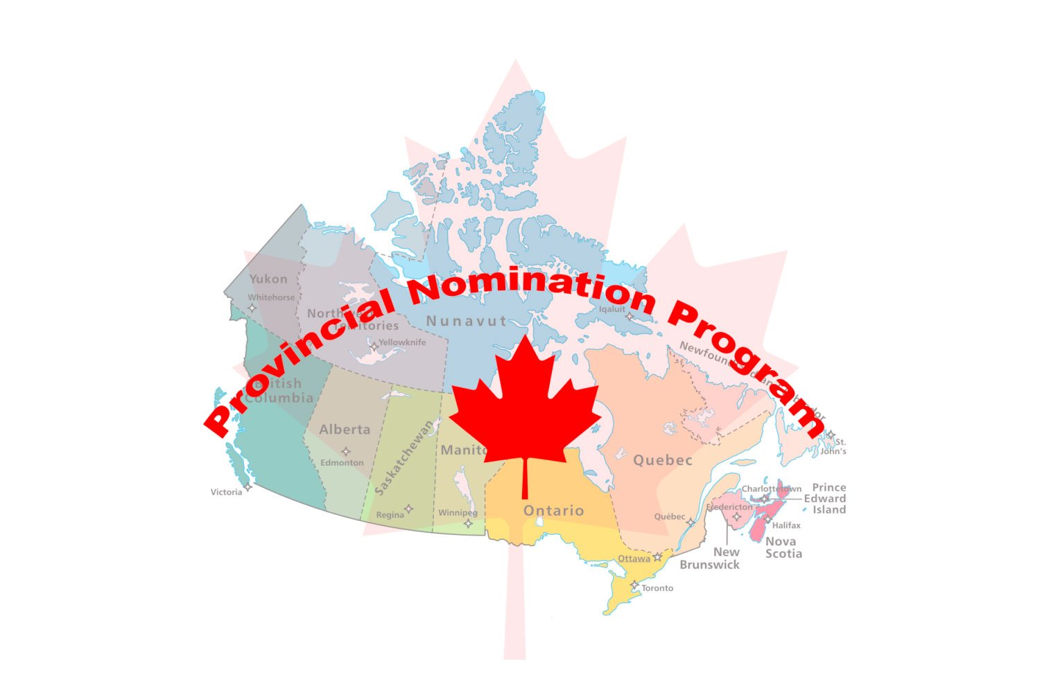 دعوت 4 استان کانادا برای نامزدی قرعه کشی PNP